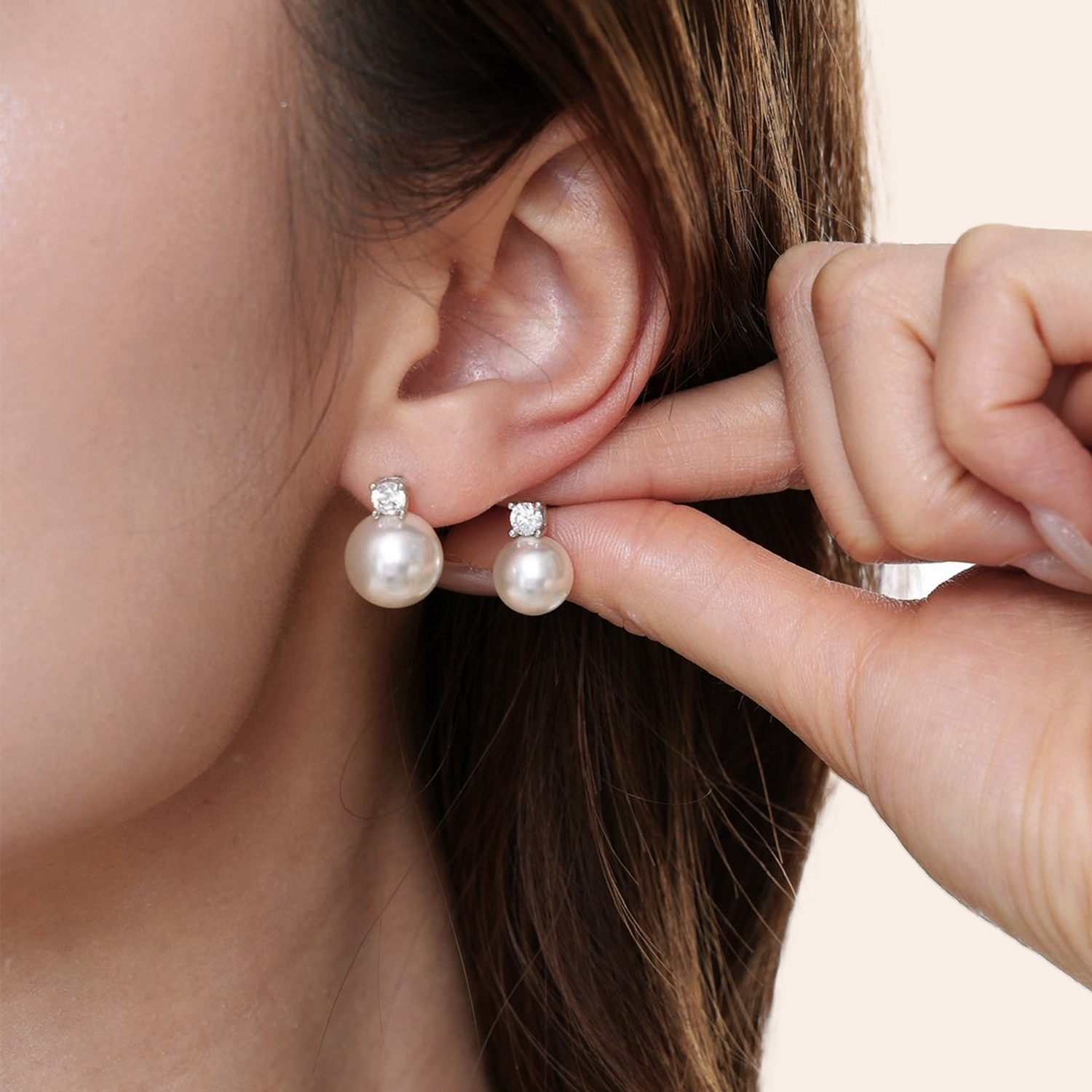 小戴妃款耳钉纯银高级感S925