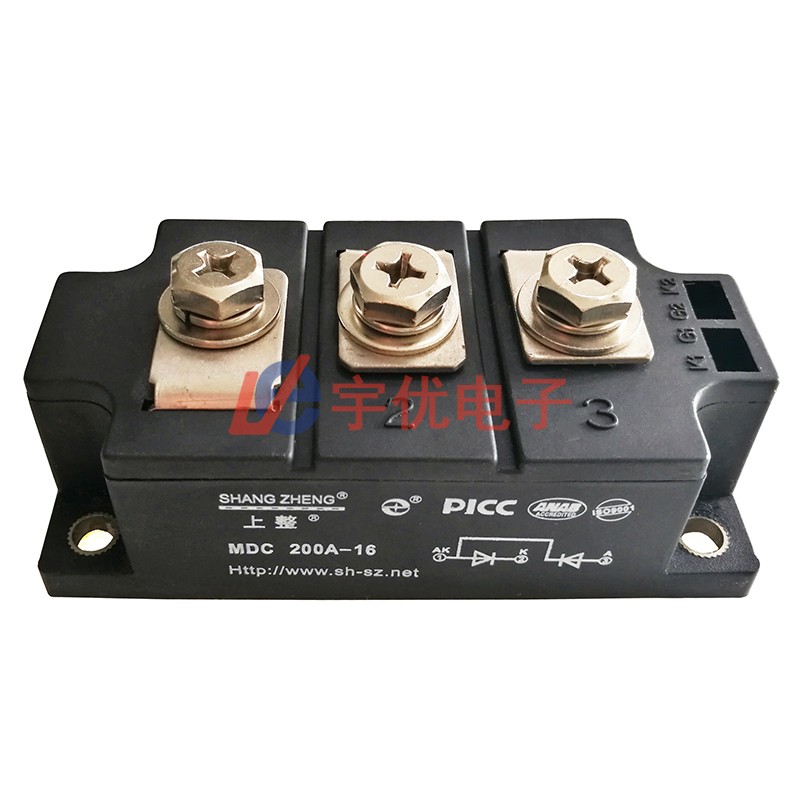 MDC200A-16上整整流管模块 二极管模块 MDC200A1600V 200A 原装