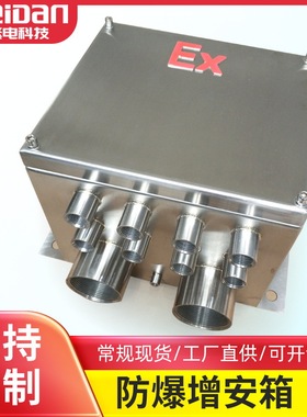 工业不锈钢碳钢焊接防爆箱  IIB IIC不锈钢防爆配电箱 BDMX58-g