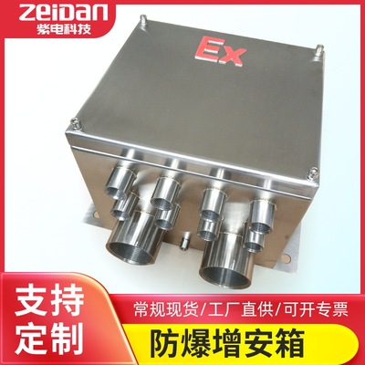 工业不锈钢碳钢焊接防爆箱  IIB IIC不锈钢防爆配电箱 BDMX58-g