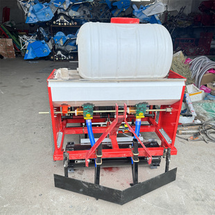 铺膜施肥滴灌一体 2行花生播种铺膜机 玉米播种机 油葵豆类播种机