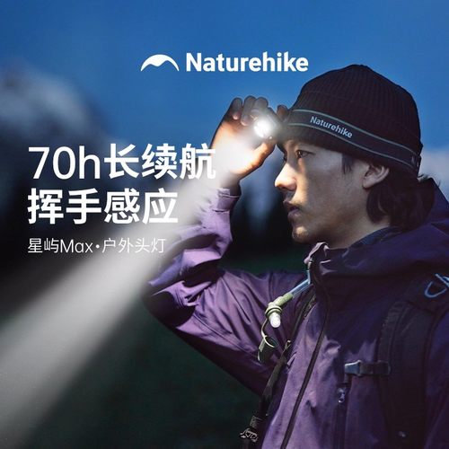 挪客头灯【星屿Max】户外强光