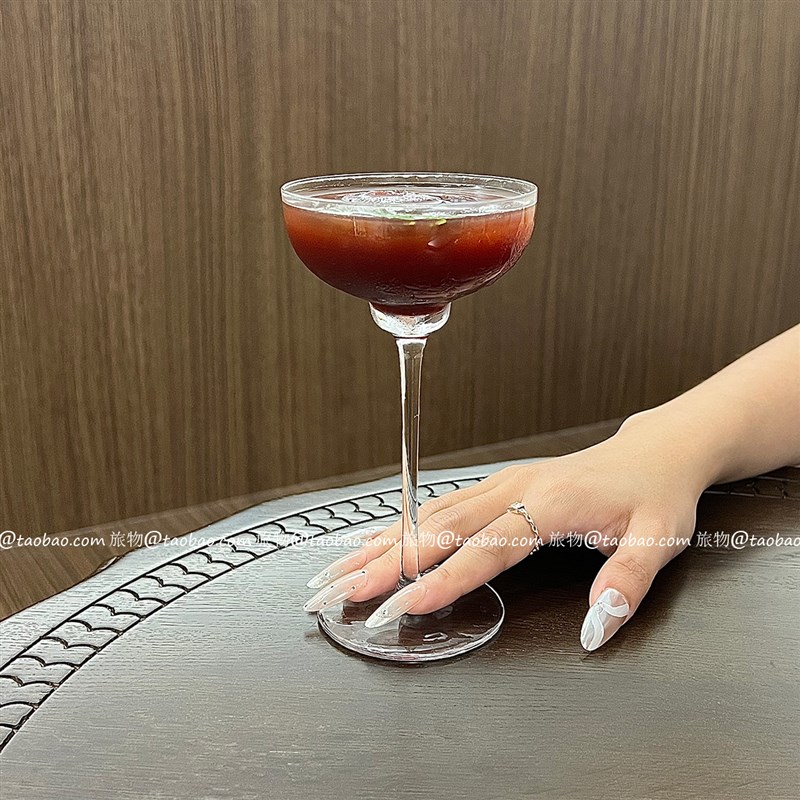 杯复古鸡尾酒杯女特杯蝶形脚杯创意香槟杯玛格丽特杯