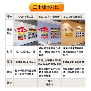 业绩排行精英榜墙销售部办公室墙面装饰团队激励背景墙