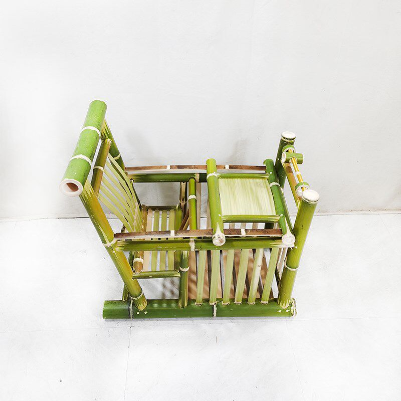 特色宝宝餐椅竹椅天然手工竹品制儿童餐椅学站椅两用竹