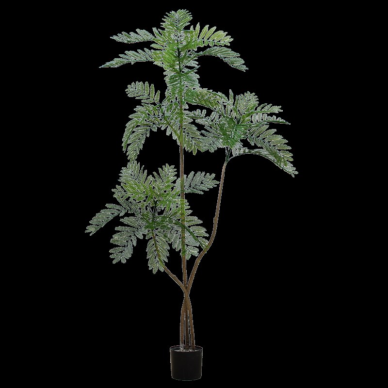 仿真植物大型室内绿植落地装饰盆栽客厅软装仿生塑料假蓝花楹