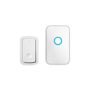 智能门铃充电款免插电充电超远距离一拖二呼叫器