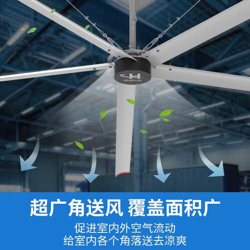 厂家现货供应大型风工业风永-7300磁风扇大扇吊车扇大间用扇