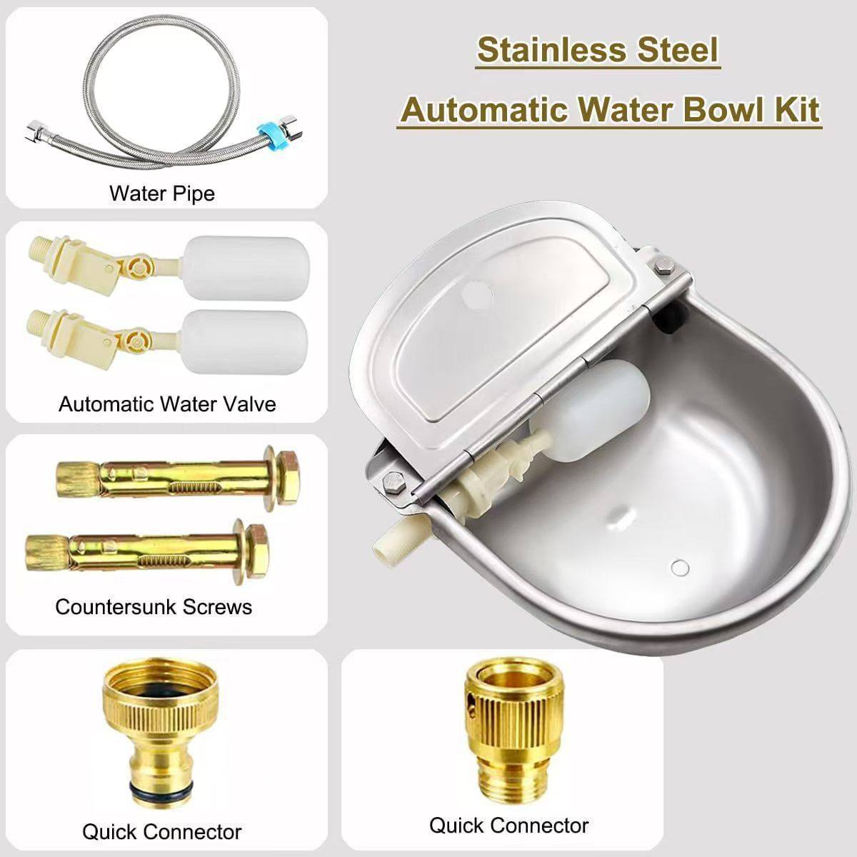 不锈钢牛用饮水碗加厚304浮球水碗饮水器牛马羊饮水槽自动喝水碗,机械设备,农业机械/园林设备/畜牧设备,淘宝优惠券,粉丝福利购,淘宝优惠卷
