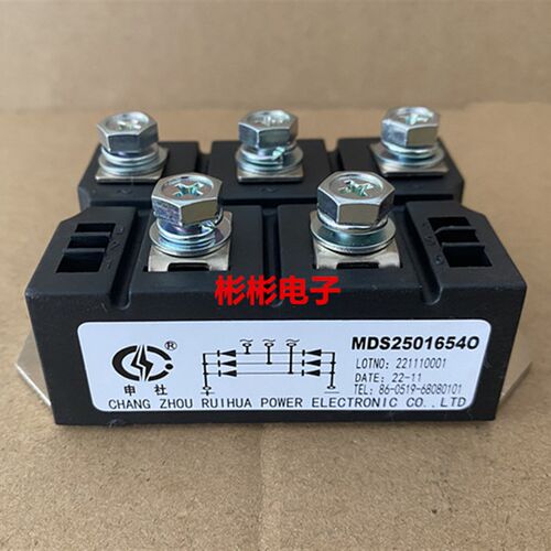 瑞华申社三相整流桥模块MDS250-16 MDS2501654O MDS250A-12-14-16