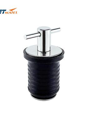 316不锈钢十字可调 排水塞 T型手柄 船用排水孔塞甲板排水孔栓