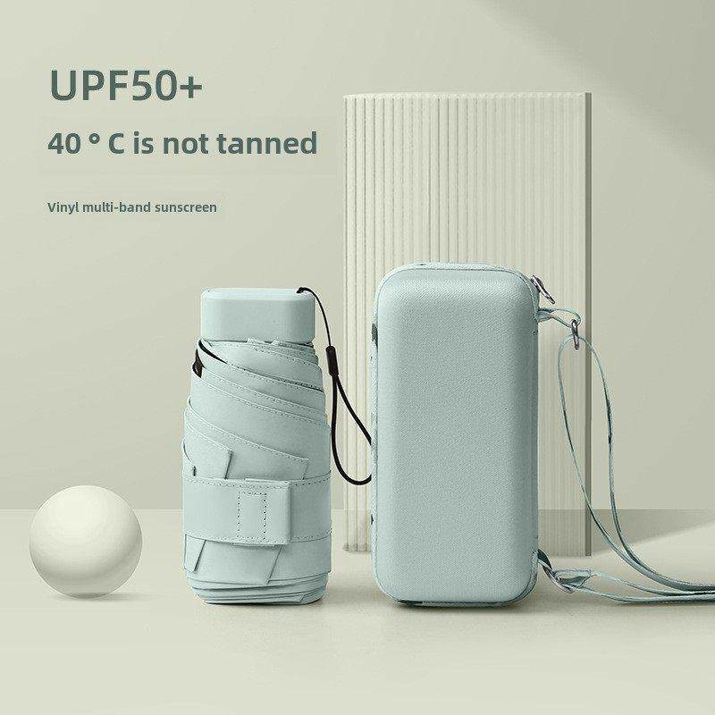 2025新款迷你太阳伞晴雨两用女防晒防紫外线口袋伞便携黑胶遮阳伞,居家日用,伞,淘宝优惠券,粉丝福利购,淘宝优惠卷