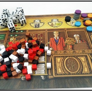 奥地利大饭店桌游经营策略管理繁体中文成人家庭S休闲娱乐聚会游