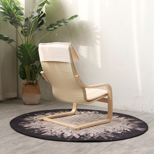 北欧儿童小孩波昂桦木扶手椅休闲椅座K椅靠背椅沙发椅经儿童凳