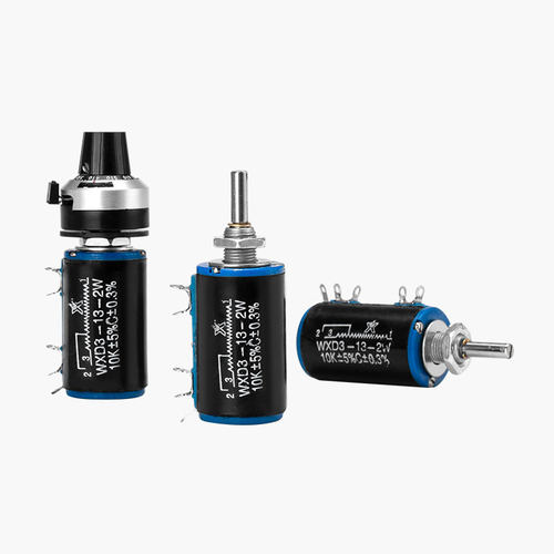 精密滑动变阻器WXD3-13-2W多圈线绕电位器1K2.2K3.3K4.7K10K22K