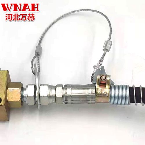 不锈钢高压油管防脱链 工业设备软管油管防爆链防脱防崩安全绳