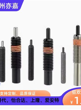 弹簧柱塞PJL3/4/5/6/8/10/12-1.5/2/3/4/5/10/15/20