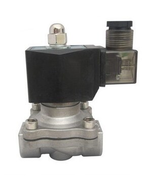 不锈钢常闭电磁阀 1寸DN25  塑封 室外用 防雾水 水阀 气阀 油阀