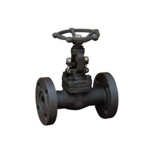 A105锻钢截止阀J41H 160锻钢锻打法兰截止阀