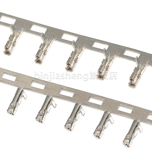 EH2.54弯针座插头胶壳连接器2A 3 4 5 6 8 10p接插件接线端子簧片