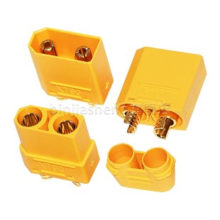 XT60PW MR30DU航模电调90连接器150航空转接头公母电池插头大电流