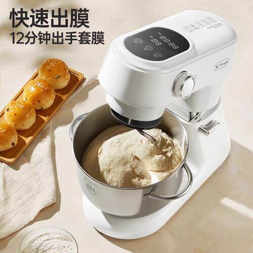长流帝小海鸥用CE-6007轻音直厨师机家小型和面机器打蛋揉面搅拌