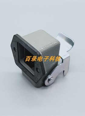 WEVEL威乐重载连接器 HARTING矩形航空插头 H3A-BK-1L-SE 4针5芯