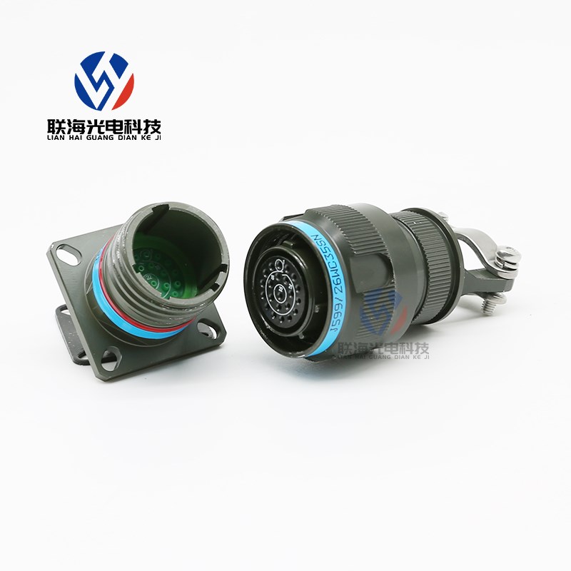 J599III系列 J599/20WC35PN  26WC35SN 圆形连接器22芯航空插头座