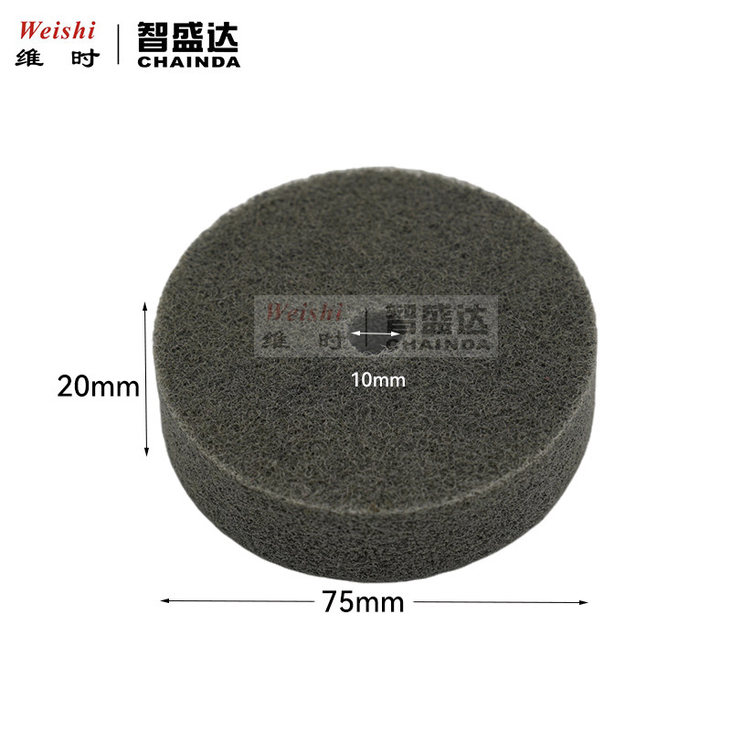 抛光布轮镜面抛光纯棉布黄布轮首饰玉石珍珠上蜡珍珠布片绒布轮