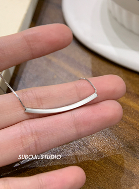素泊集「微笑」项链纯银925