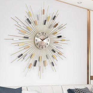 pskgz102静石英钟大钟意表挂钟客厅个性创轻奢室欧式现代时尚时钟