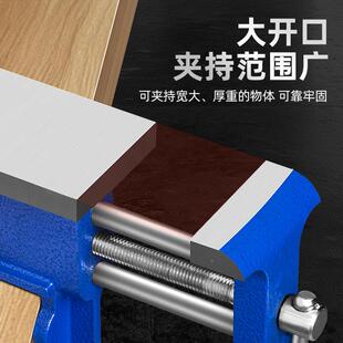 家用虎钳砧铸铁砧子夹具多功能敲打台钳小台型大平口钳MYTEC\/大