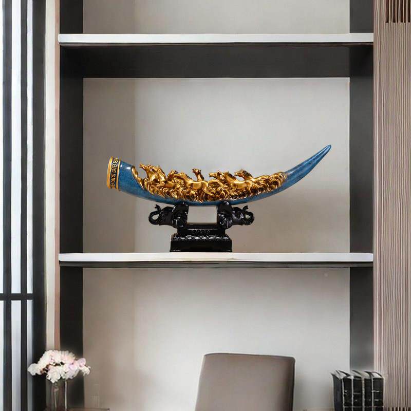 新中式马成功摆CS-611件客招财玄关办公到书房酒柜室装饰乔迁开厅