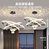 客室厅吊灯现代简约灯饰网GZA红奢北欧灯具台创意个性 卧吧餐厅轻