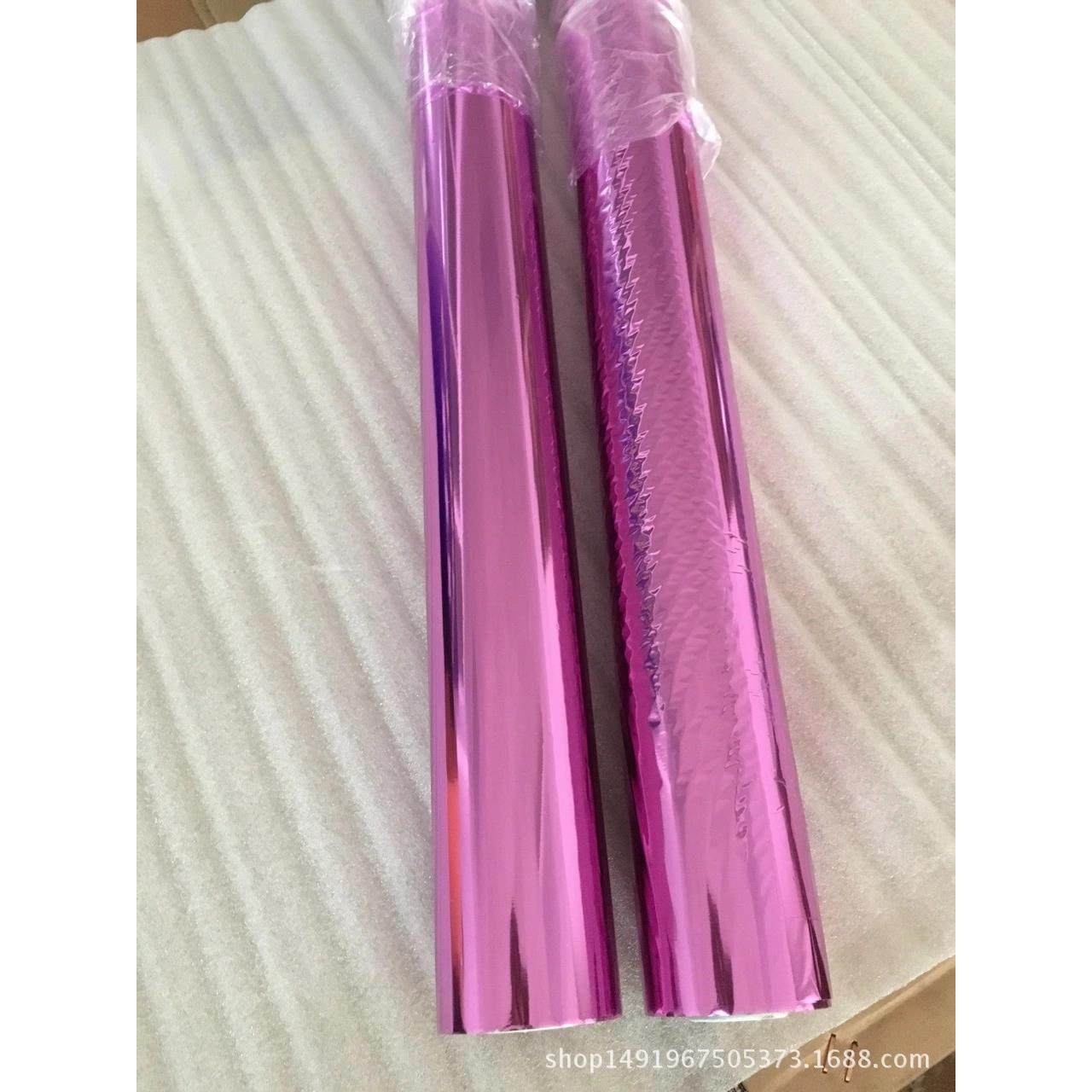 电化铝浅蓝色烫金纸SLC浅色紫色绿色纸塑烫蓝胶片纸张烫金紫纸