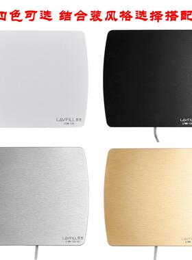 换气扇黑色6排气扇4寸寸/5/寸排风扇银色LFWW-09Q卫生间/厨金房色