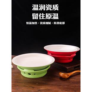 创意中式覆古餐具红烧肉东坡肉狮子头碗蜡烛加热明炉酒店特色餐盘