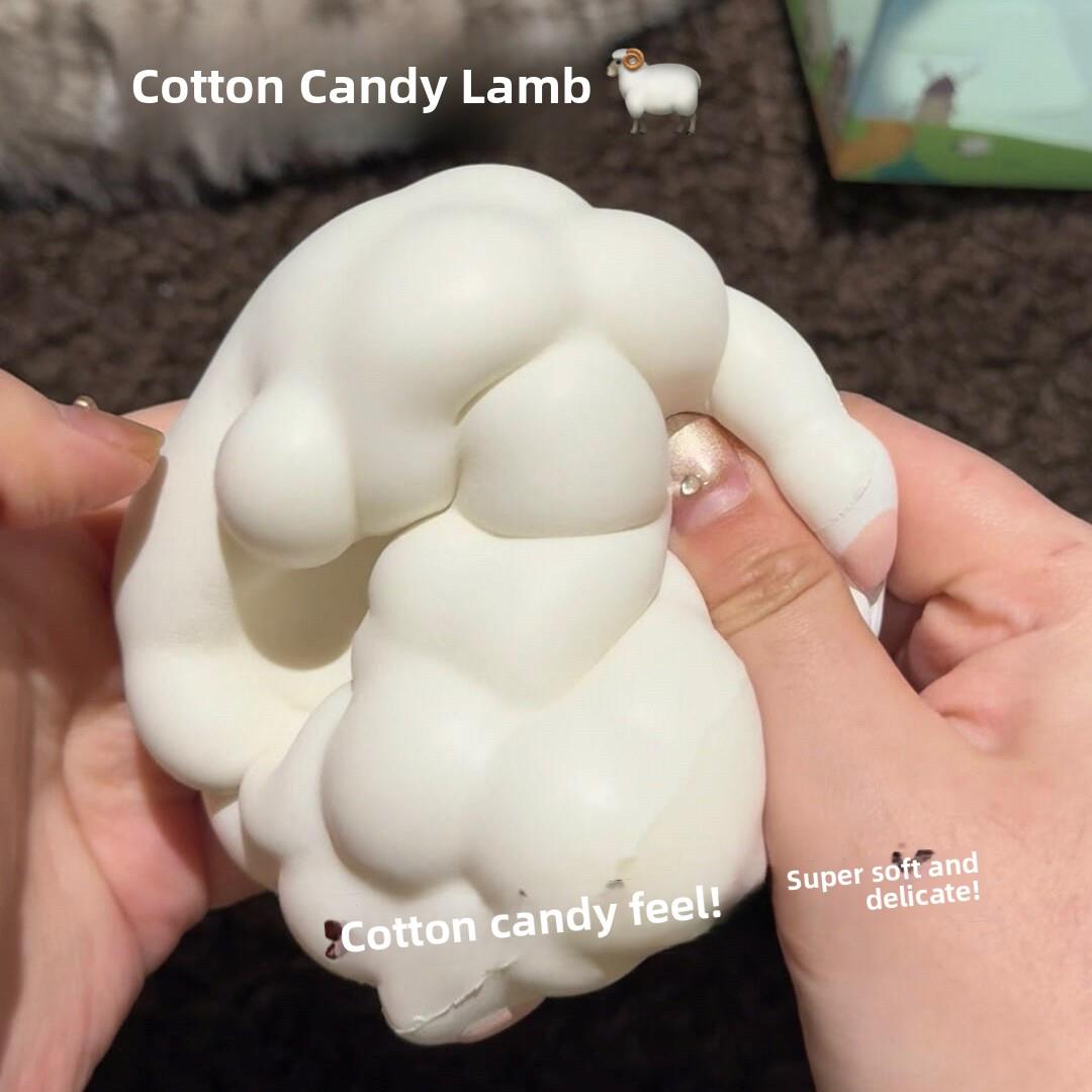 棉花糖小羊慢回弹捏捏乐超软超可爱解压玩具捏捏乐解压玩具