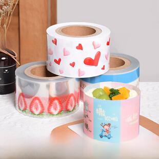 2025年毕业季儿童礼物加厚爆浆蛋糕透明围边透明慕斯硬围边