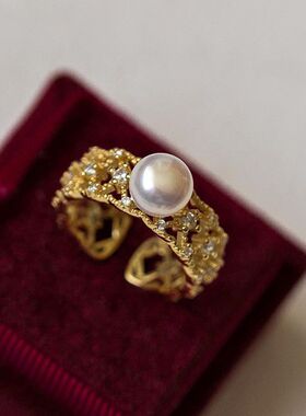 XBK戒指仙女食指指环镂空蕾丝