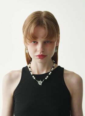 XBK国潮设计感吊坠小众黑白时尚