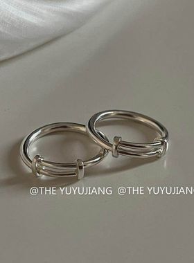 XBK戒指风时尚设计简小众调节极
