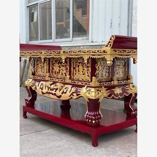 实木供桌寺庙佛台祠堂供台道观桌香樟木香案翘头元宝桌桌佛龛贡台