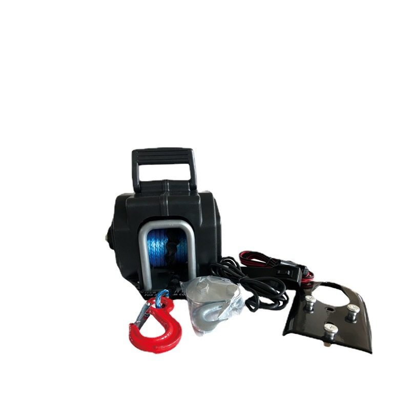 5000磅船用电动绞盘配钢丝尼龙绳 海用牵引卷扬机 12V 防水防雨淋,搬运/仓储/物流设备,绞盘,淘宝优惠券,粉丝福利购,淘宝优惠卷