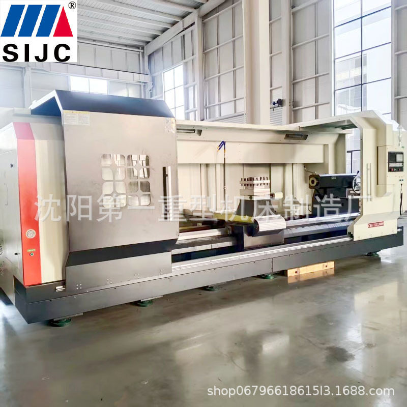 CK61125重型数控车床沈阳机型卧式大孔径自动切削盘轴加工机床