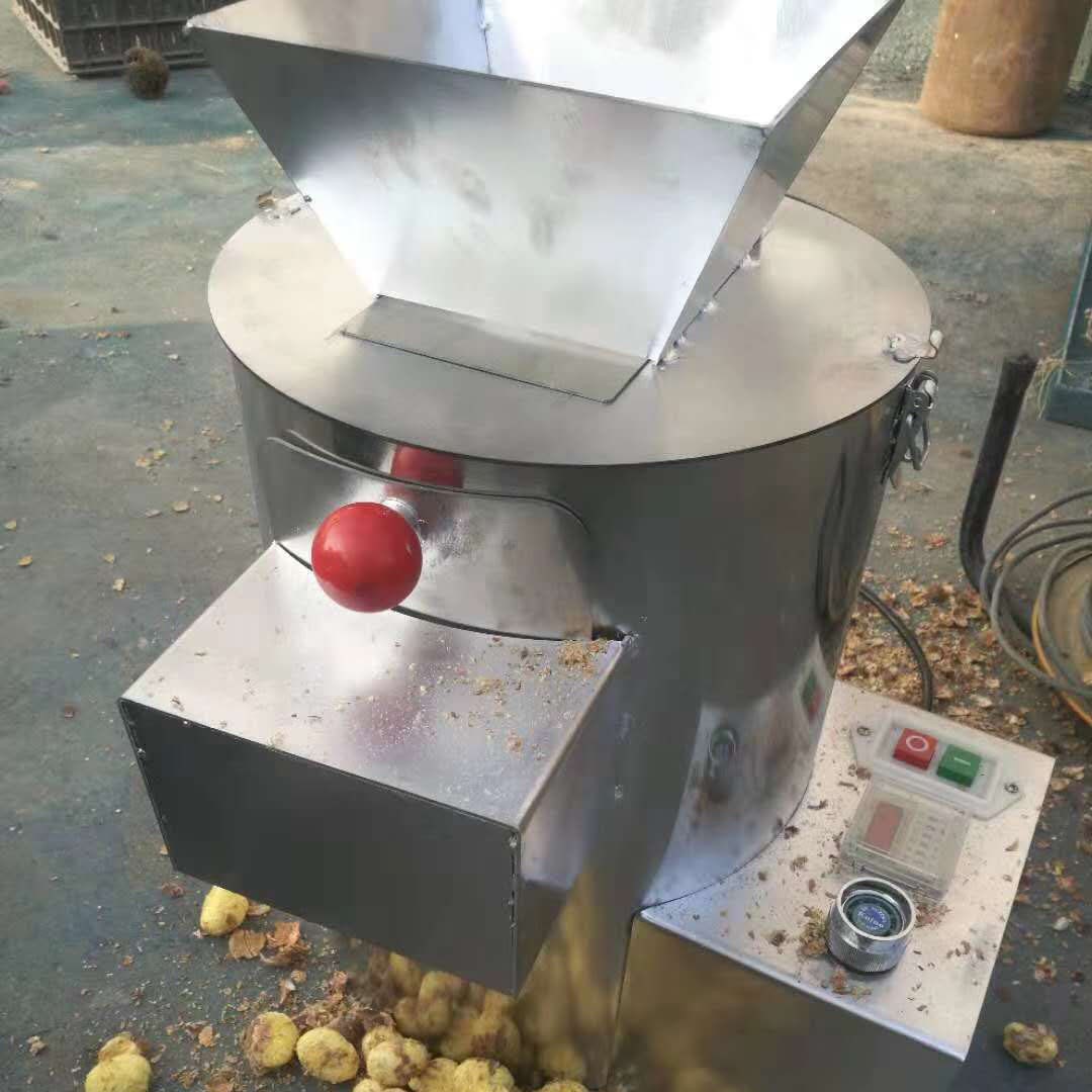 小型不锈钢板栗剥壳机 全自动家用 商用脱皮机剥壳机