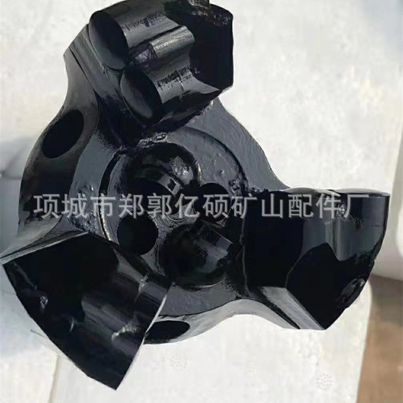 金矛泾渭金刚石复合片钻75三翼岩石转头656055合金钻头硬岩用