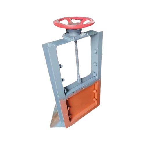 手动插板阀定制电动气动闸板阀方圆口水渠排污水阀不锈钢卸料阀