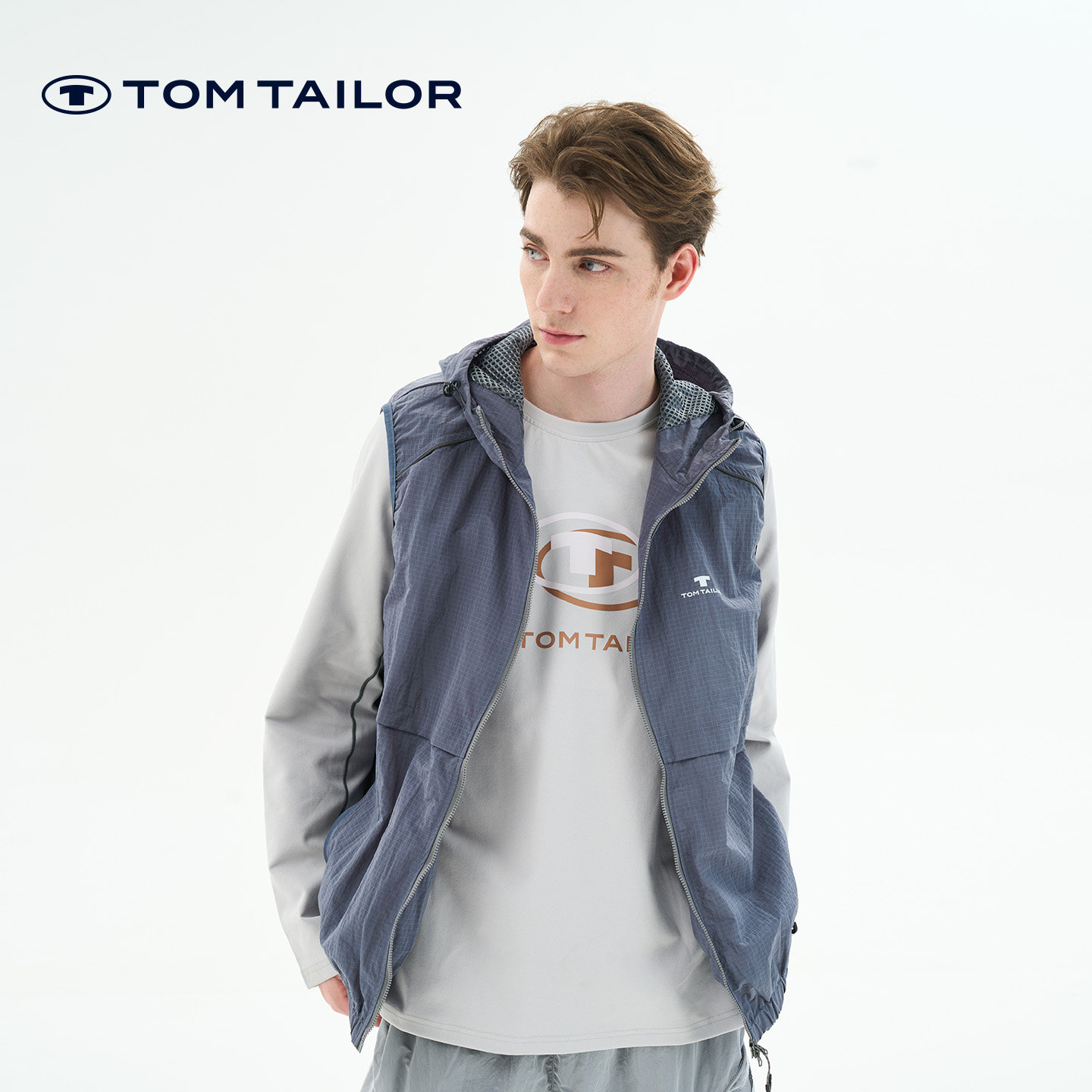 汤姆泰勒休闲户外马甲女