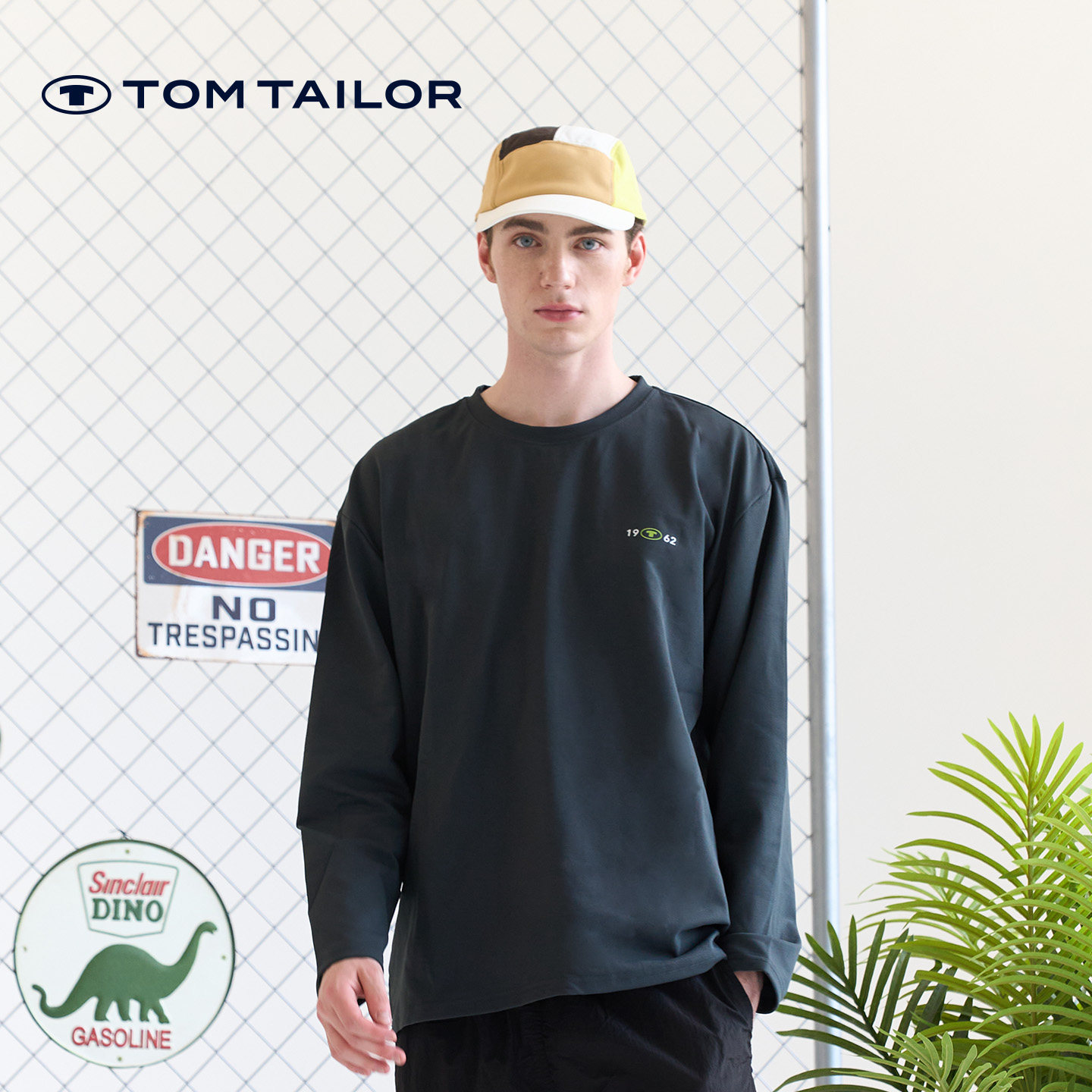 汤姆泰勒秋季新款长袖透气卫衣男